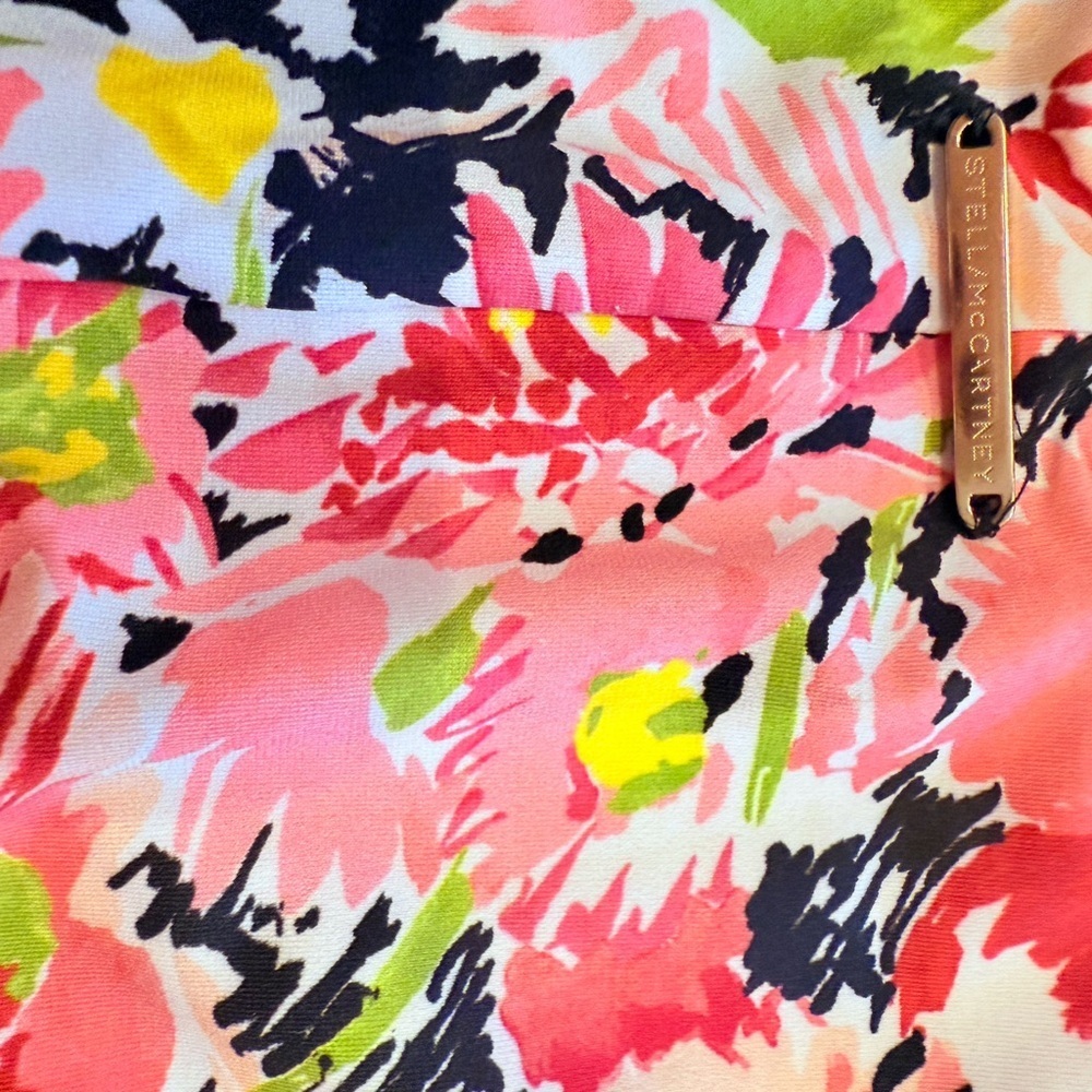 Stella McCartney Pink Floral One Piece Swimsuit NWT - Picture 10 of 16